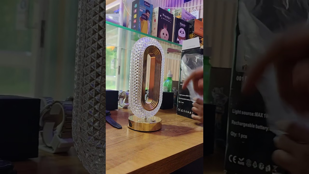 unboxing crystal led light 