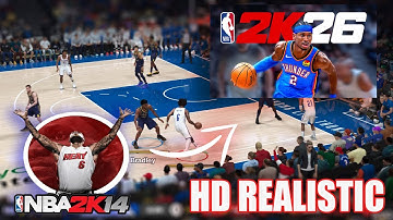 HOW TO MOD NBA 2K14 TO NBA 2K26 ROSTER (TUTORIAL)
