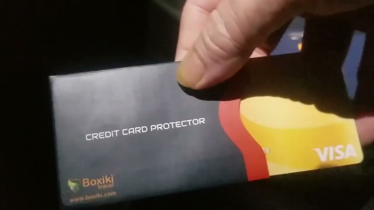 Credit Card RFID blocking sleeve test and review, The Simple