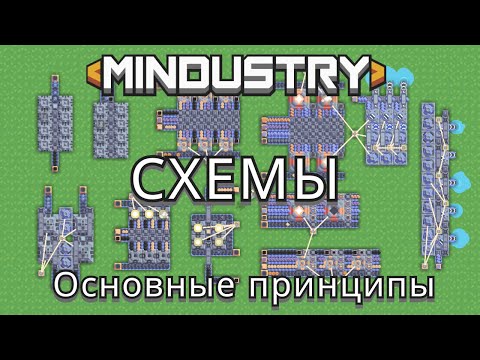 Схемы заводов: основные принципы/Schemes | Mindustry