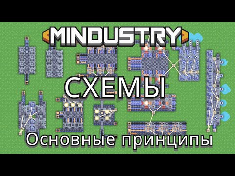 Видео: Схемы заводов: основные принципы/Schemes | Mindustry