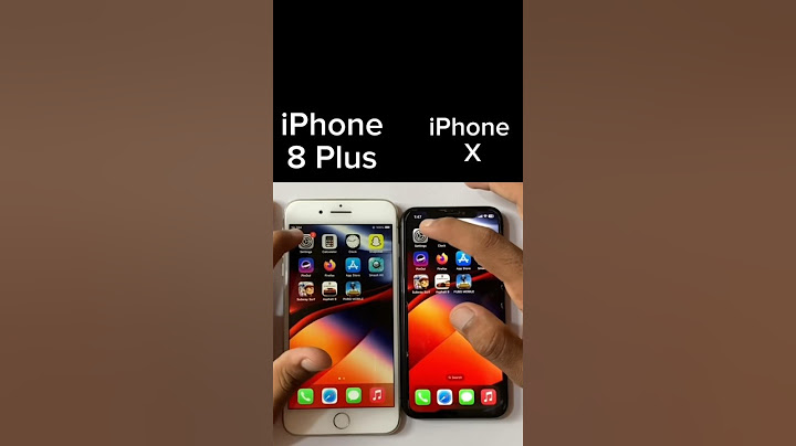 Iphone x ก บ iphone 8 plus ม อสอง