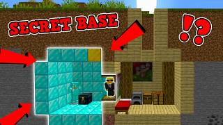 Minecraft Secret Base Building Challenge