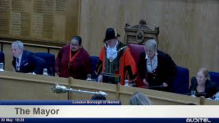Annual Council - Wednesday 20 May 2026 7.15 pm