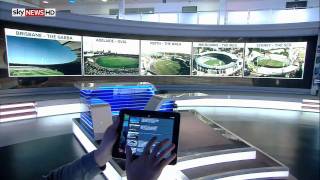 Sky News HD | The Ashes December 2010 - Behind The Scene Part 1