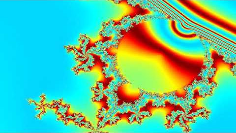 Mandelbrot fractal journey 1