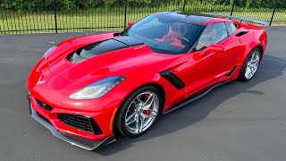 2019 Corvette ZR1 3ZR 7 Speed Manual Cold Start