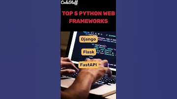 Top 5 Python Web Frameworks #shorts