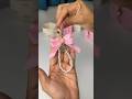 Comment 🎀 who would like to try this 🥰 #pink #bow #cutediy #pearlcrafts #charms #diycharms #tryit