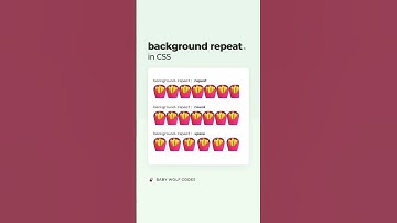 Background Repeat Property in CSS ✨#frontenddeveloper