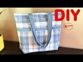 EVERYDAY CANVAS TOTE BAG | BAG MAKING TUTORIAL | HOW TO SEW CANVAS TOTE BAG