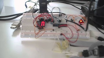 a seven segment display avr / atmega library