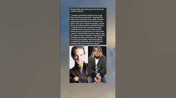 MICHAEL STIPE AND KURT COBAIN: THE FAILED PROJECT