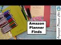 Amazon Planner Finds &amp; How I&#39;m Using Them | Haul &amp; Demonstrations