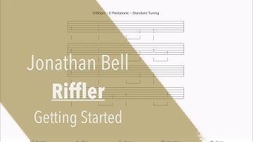 Jonathan Bell Riffler - Tutorial: Getting Started with Guitar Riff Creator