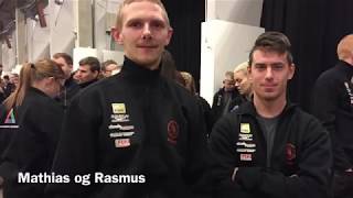 Brolæggerne Mathias Og Rasmus Fra Learnmark Tech - Første Dag Til Dm I Skills 180118