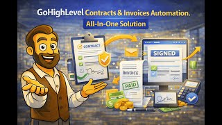 GoHighLevel Contracts & Invoices Automation | Complete Setup Tutorial Net Worth