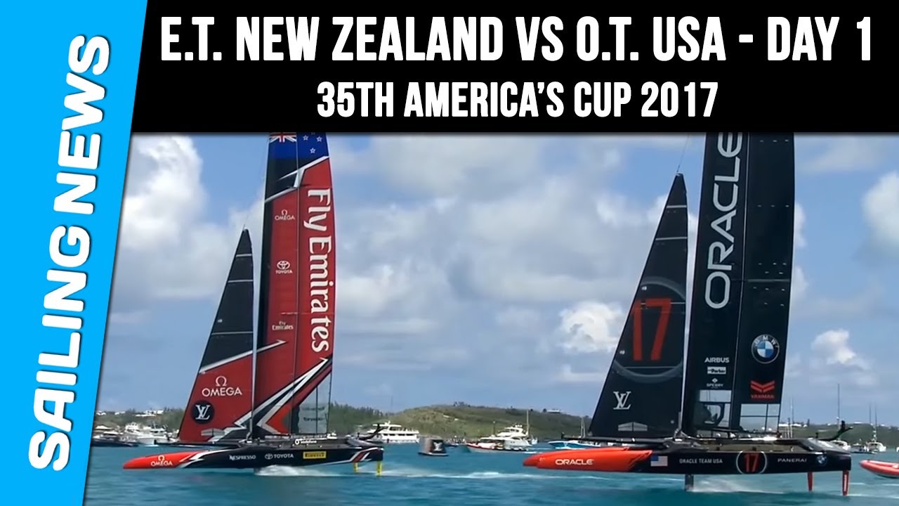 America's cup 2017 Match Day 1 - Races 1 & 2