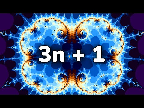 Видео: Как выглядит самая сложная задача математики? Фрактал Коллатца