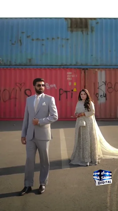 Wedding Photoshoot in Front of Containers Goes Viral | SAMAA TV