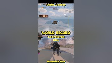 LONGEST SHOT IN CODM HISTORY! (WORLD RECORD)🤩🤠 Call of Duty Mobile Battle Royale