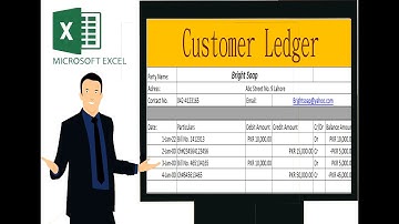 Fully Automated Customer Ledger in Excel –Urdu- By Younis Chatha