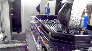 Roof box milling | Plastic milling | CNC 5-axis milling 2 Z-axis |HG GRIMME SysTech