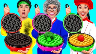 Famous Me vs Grandma Cooking Challenge | Cool Food Tricks by TeenDO Challenge Net Worth