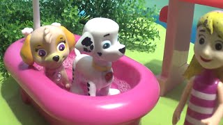 Щенячий Патруль - Щенки принимают ванну - Paw Patrol новые серии.