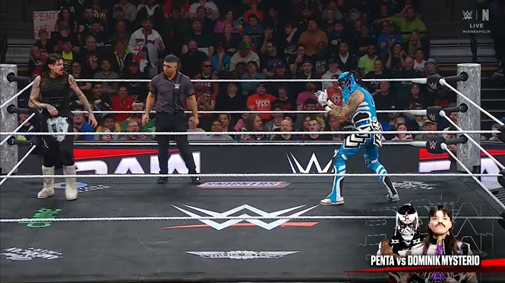 Lucha Completa: Penta Vs Dominik Mysterio - WWE Raw 07/04/2025 (En Español)