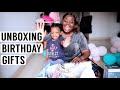 TODDLER’S REACTION TO HER BIRTHDAY GIFTS || Bemi Badmus