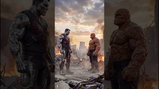 Colossus Vs The Thing Steel Meets Stone