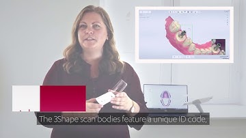 3Shape TRIOS implant scanning with 3Shape scan bodies