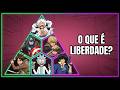 Qual a Melhor Representação da Liberdade na ficção? (4 Fases, 15 Personagens)