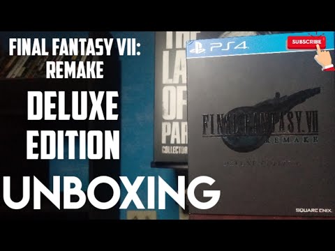 FINAL FANTASY VII REMAKE DELUXE EDITION PS4 UNBOXING REVIEW [FIL/ENG] - YouTube