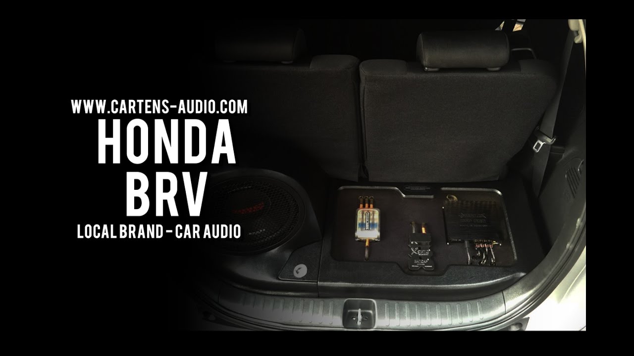 Paket Audio Mobil HONDA BRV Bagus Dengan Brand Lokal Indonesia