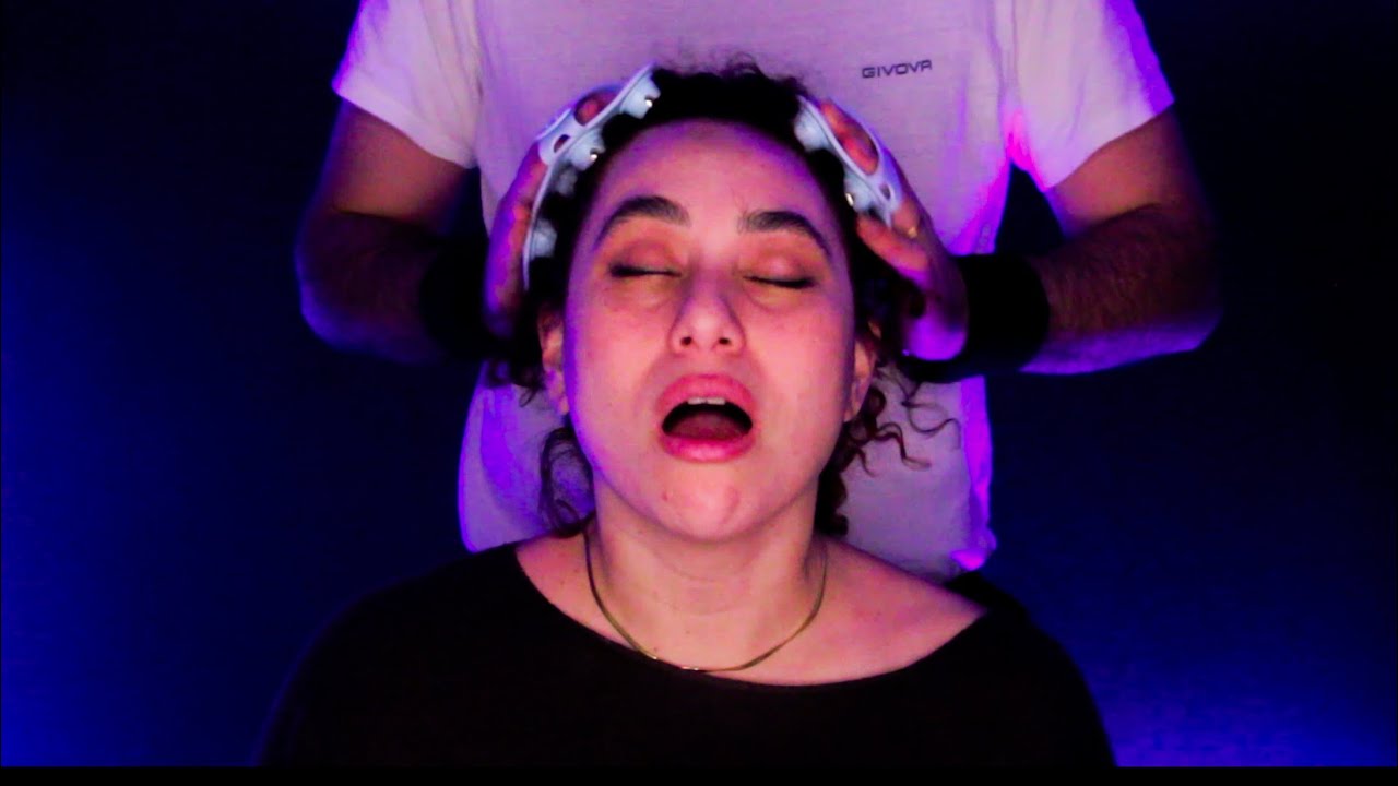 ASMR MASSAGEM INDIANA NA CABEÇA SATISFATÓRIA | MANNU ASMR