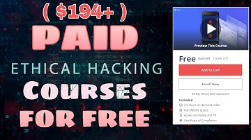 Ethical Hacking Courses with Certification | Top 6 Best Paid Hacking Udemy Courses For Free