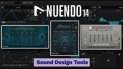 Sound Design Tools | New Features in Nuendo 14