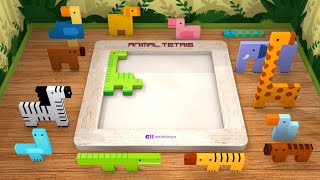 The animal Tetris puzzle screenshot 2