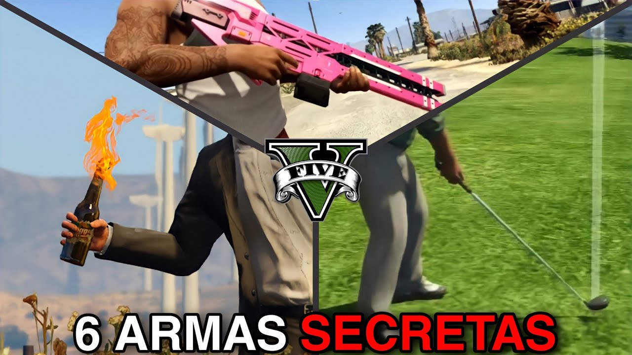 GTA 5 - TODOS OS CÓDIGOS DE ARMAS !! 