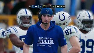 Madden NFL 24 Aaron Matesic Team [Colts] Vs Packers 1st Half