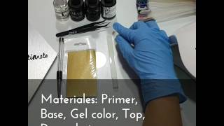 Manicura Pegatinas Deep Design