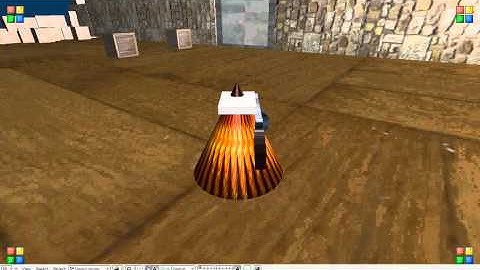 Blender 3rd Person game (TEST P1)