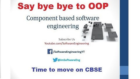 Component based software development | Software Engineering | Hindi - Urdu