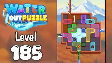 Water Out Puzzle Level 185 Walkthrough