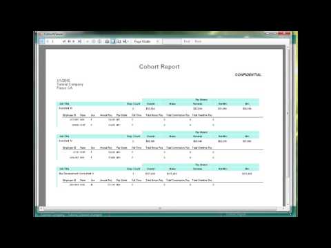 Cohort Report