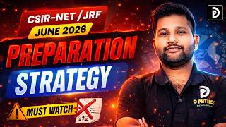 CSIR JUNE 2026 Preparation Strategy | Problem Solving 5.0 |