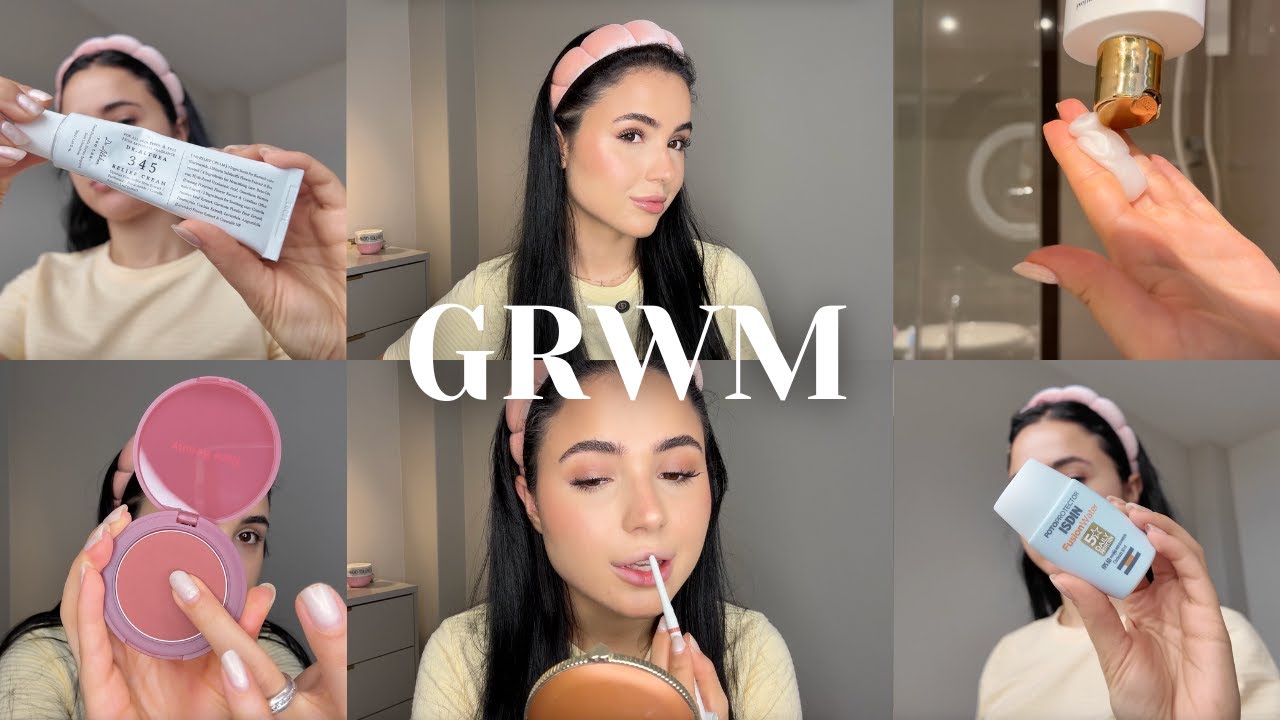 GRWM 💋 ARRUME-SE COMIGO PARA UM ANIVERSÁRIO TESTANDO MAKES NOVAS!! cabelo, make, look, acessórios...