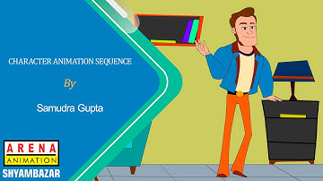 Character Animation Sequence : Samudra Gupta | Arena Animation Shyambazar | Creative Minds 2021